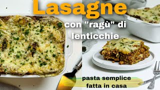 La bontà delle lasagne tradizionali ma completamente vegane [upl. by Ennairda]