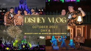 Disney Vlog 4 October 2023  Mickeys Not So Scary Halloween Party [upl. by Elle]