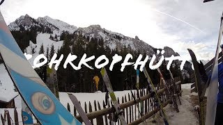 Rohrkopfhütte  Skitour to the mountain hut in Schwangau [upl. by Ltihcox779]