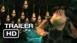 The Croods Official Trailer 1 2013  Nicolas Cage Emma Stone Movie HD [upl. by Aral]