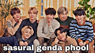 sasural genda phool ft BTS  top tae FMV v bts fmvbts [upl. by Nesnah]