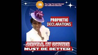 Prophetic declarations for October [upl. by Dorelia]