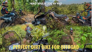 The Perfect Dirt Bike For Offroad Hero Xpulse 200 4V Rally Edition Hero Xpulse 200 4v [upl. by Eenej]