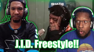 JID  Oochie Wally Freestyle Live on Shade 45 with DJ Kay SlayREACTION  4 Billi Reacts [upl. by Derna165]