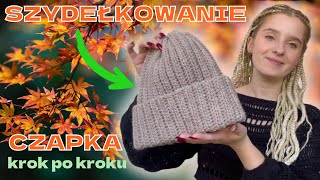 Czapka na szydełku  TUTORIAL KROK PO KROKU [upl. by Melinde]