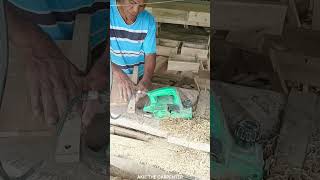 How to effectively feed wood into the Makita Planer for best results Wood craft I Akie The Carpenter [upl. by Urbanna]