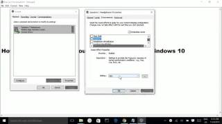 How to change or setup your sound equalizer on windows 10 [upl. by Dwinnell]