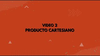 2 PRODUCTO CARTESIANO PARTE 1 BEQUERMANIA [upl. by Sacksen936]