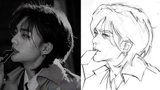 ✍🏻 REFERENCE CLASSquot HYUNJIN quot GETTING FEATURELOOK LIKE REFERENCE ✍🏻 [upl. by Nyladnohr753]