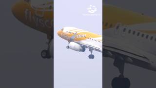 Fly Scoot Airlines Airbus A320 At SoekarnoHatta International Airport [upl. by Berkly]