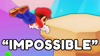 Doing IMPOSSIBLE Trick Jumps in Mario Odyssey [upl. by Eelanaj]