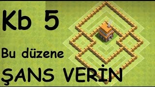 Köy Binası 5 Kupa ve Klan Savaşı Düzeni MEMNUN KALACAKSINIZ  Clash of Clans [upl. by Bremen]