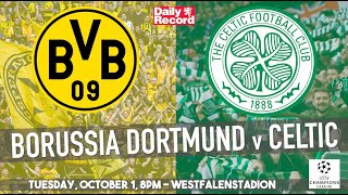 Borussia Dortmund v Celtic live stream TV and kick off details for Champions League clash [upl. by Adas]