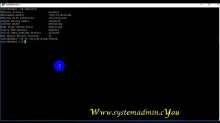 How to disable selinux on centOS7 [upl. by Lrig609]