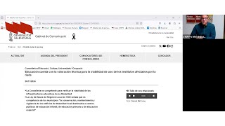 McEvoy descarrega en els ajuntaments afectats la responsabilitat de netejar els centres educatius [upl. by Morentz198]