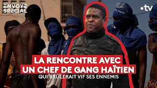 Rencontre avec un chef de gang haïtien surnommé quotBarbecuequot [upl. by Yenmor]