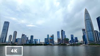 Walking in Chinas Economic Miracle City Shenzhen Guangdong Province  Relaxing Walk  4K [upl. by Derfla]