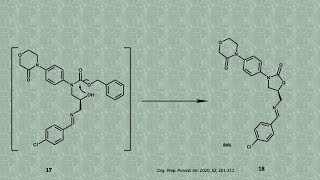 Rivaroxaban anticoagulante síntesis [upl. by Ahtekal]