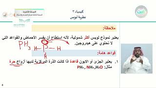 21 مقدمة في الأحماض والقواعد نظرية لويس  الكيمياء 3  المرحلة الثانوية [upl. by Gloriana970]