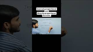 Inversely proportional and directely proportional ka tricks [upl. by Kassia]