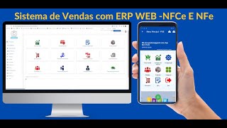 NOVA VERSAO ERP APP VENDAS C NET CORE NFE E NFCE E SAT [upl. by Itsirc]