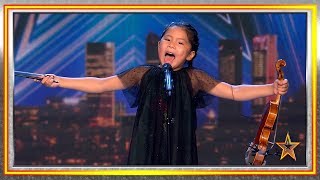 Canta en 5 idiomas Let It Go y se lleva un Pase de Oro  Audiciones 3  Got Talent España 2019 [upl. by Noved479]