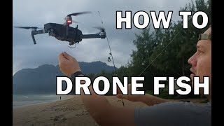 How to DRONE FISH step by step FOR FREE 2018 [upl. by Kcirdla]