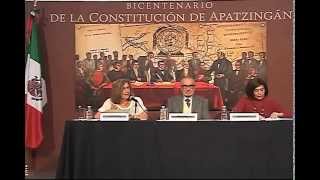 Foro Bicentenario de la Constitución de Apatzingán [upl. by Ablasor]