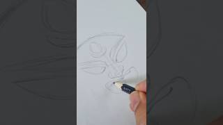 kali art shortfeed drawing shortvideo palashswar6276 [upl. by Haraj]