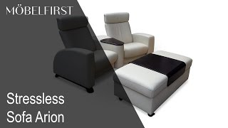 Designermöbel – Sofa Arion von Stressless  MÖBELFIRST präsentiert [upl. by Fayina]