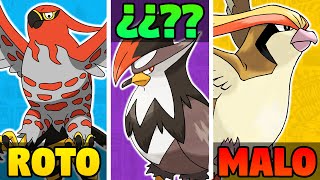 ¡LAS MEJORES AVES REGIONALES en POKÉMON PARA COMPETITIVO TIER LIST POKÉMON [upl. by Quartas]