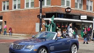 StPatricks Day Parade In Downtown Kalamazoo Michigan 3162019 [upl. by Llennor603]