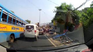 Vivekananda Setu  Dakshineswar Bridge  Dash Cam Video 1080p 60fps [upl. by Ayihsa27]