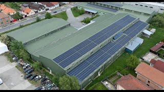 Sistem fotovoltaic Romtap Prod Com 400 kWp [upl. by Aneek]