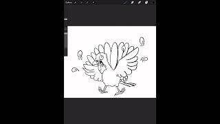 Creating a coloring sheet for some colorful second graders 🦃🥧 [upl. by Diaz]