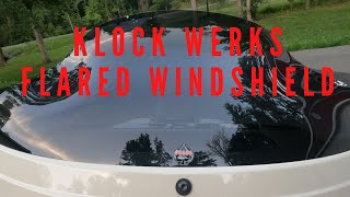 Klock Werks Flared Windshield [upl. by Ullyot]