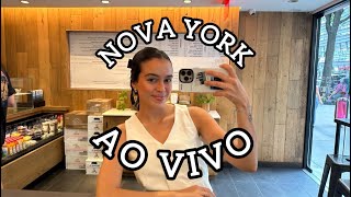 🔴 Nova York ao vivo sabádo passeando pelas ruas de Manhattan ultimos dias de verão 🩷 [upl. by Ellenid926]