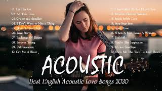 Musica Acustica  Las Mejores Canciones Acústicas En Inglés 2020 Grandes Exitos Acustica [upl. by Nojed845]