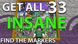 How To Get All INSANE Markers Find The Markers Roblox [upl. by Pharaoh981]