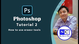 photoshop eraser tool [upl. by Irrep350]