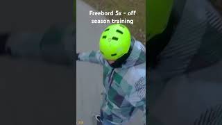 Of season freeboarding in my home city freebord extremesports skateboarding [upl. by Jecoa]