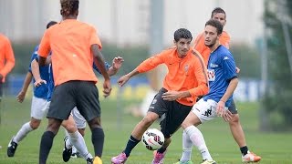 Lallenamento con il Chisola  Juve train with Chisola [upl. by Pauwles859]