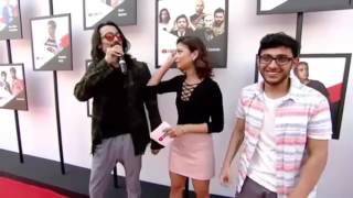 BB Ki Vines and CarryMinati at YouTube FanFest YTFF  CarryMinati and Bhuvan Bam at [upl. by Lefty162]