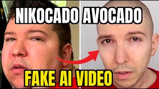 Nikocado Avocado FAKE AI Weight Loss Video Exposed James Charles TEA [upl. by Imuy971]