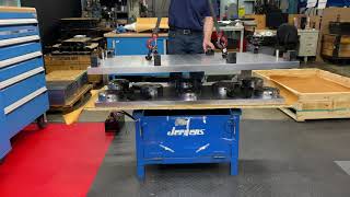 Jergens ZeroPoint Mounting System ZPS Hydraulic Subplate and Fixture Plate [upl. by Nakada117]