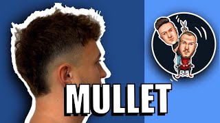 Haare selber schneiden  Mullet selber schneiden  Vokuhila schneiden  Leonsschnippelbude [upl. by Sewell]