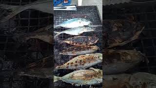 Grilled Matambaka👌😋🥰 bbq fire fish [upl. by Eedoj]