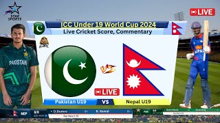 🔴 Live NEP vs PAK U19  14th Match Live  PAKISTAN vs NEPAL Live  cricketlive [upl. by Noeht772]