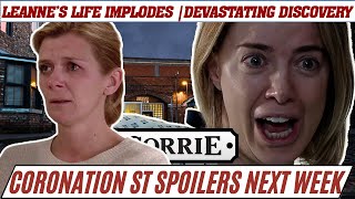 Leanne’s World Shatters in Coronation Street Unthinkable Secrets Unveiled  Corrie spoilers [upl. by Anairam]