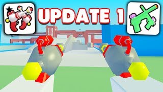 NEW UPDATE 1 ROBLOX BIG PAINTBALL 2 GUNS  FFA MAP [upl. by Redan]